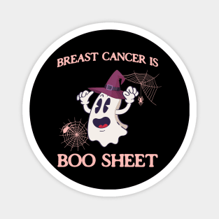 Breast Cancer is Boo Sheet Magnet